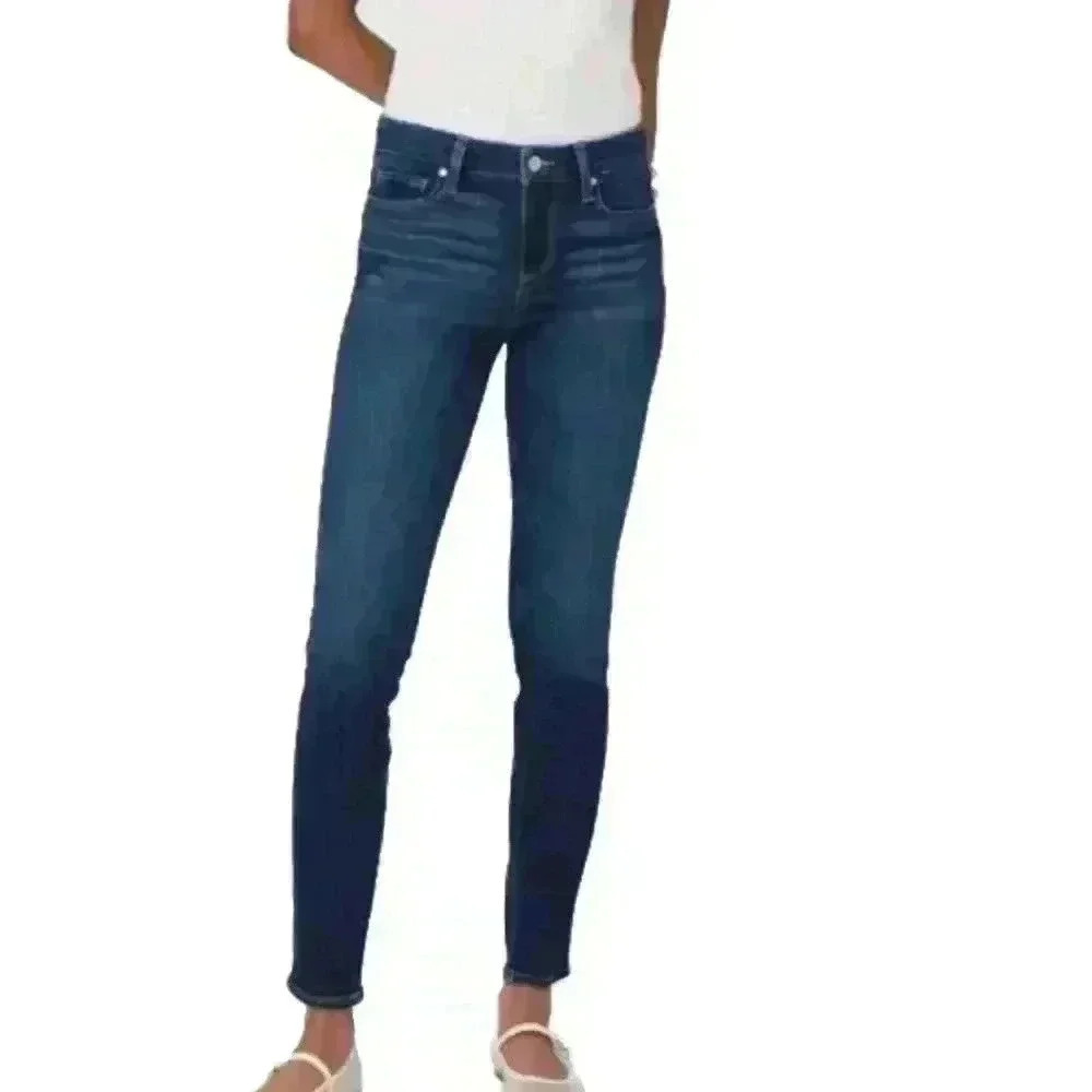 Paige Womens Dark Wash Verdugo Ultra Skinny Jeans 27